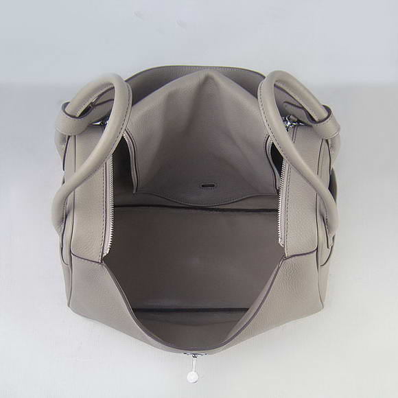 High Quality Replica Hermes Lindy 34CM Shoulder Bag Grey - Click Image to Close